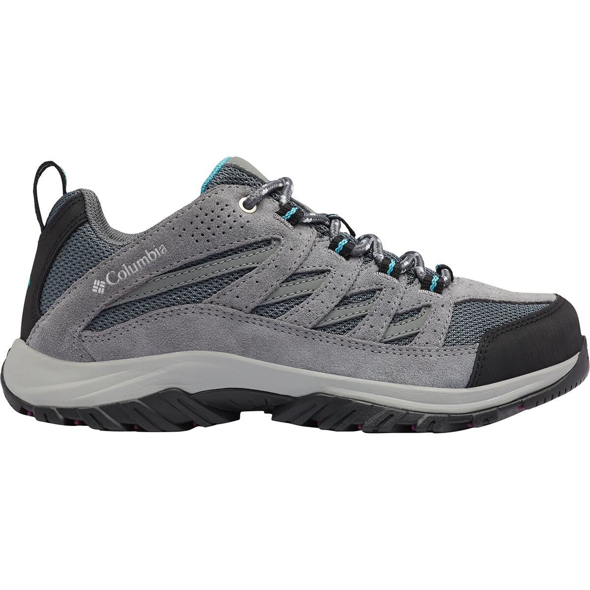 Image of Columbia Crestwood Hiking Shoe - Women's Graphite/Pacific Rim, 9.0