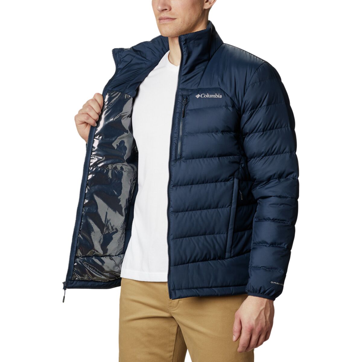 columbia men's packable down jacket