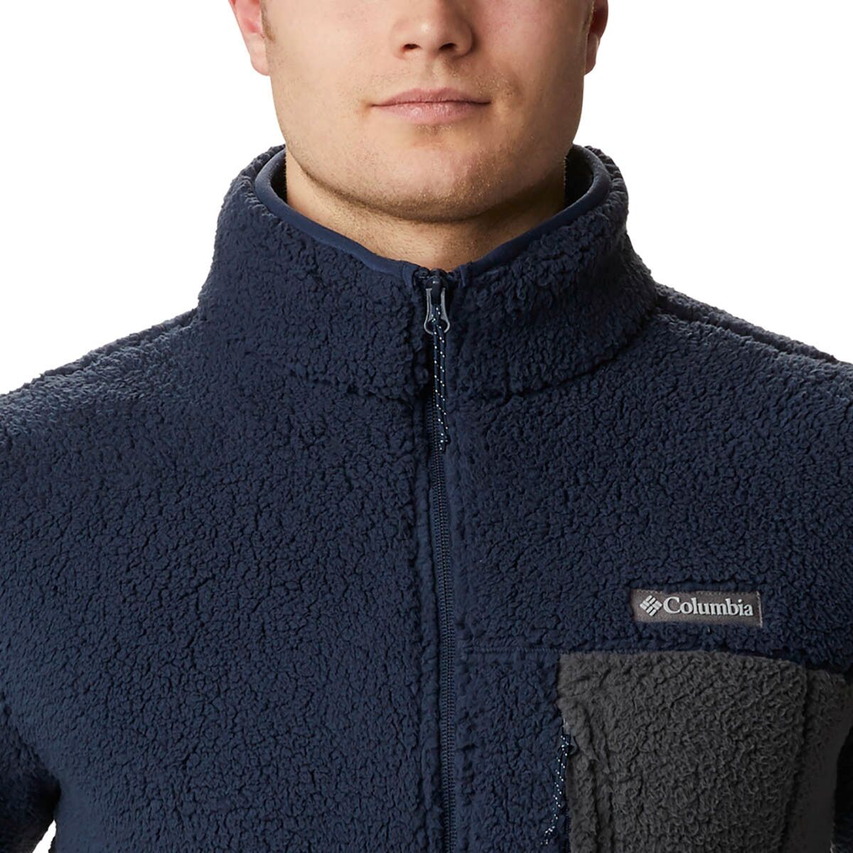 columbia men's mountain side fleece