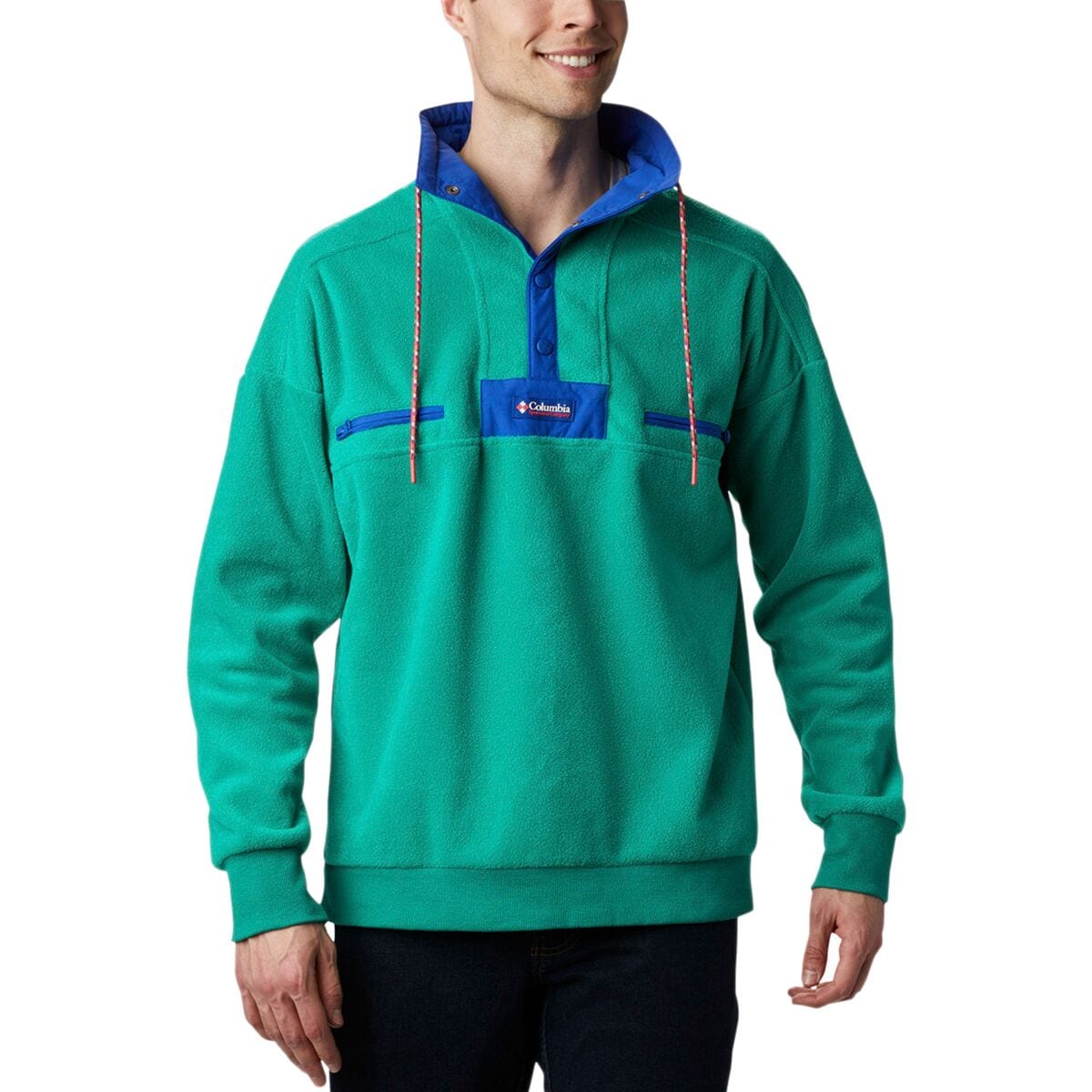 columbia men's powder keg fleece pullover