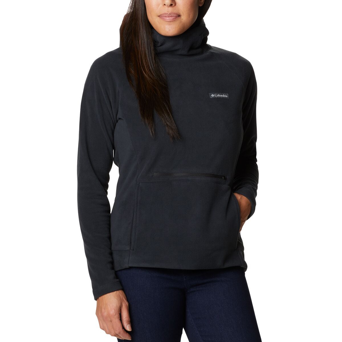 Columbia Ali Peak Hooded Fleece Jacket - Women's Black, XXL