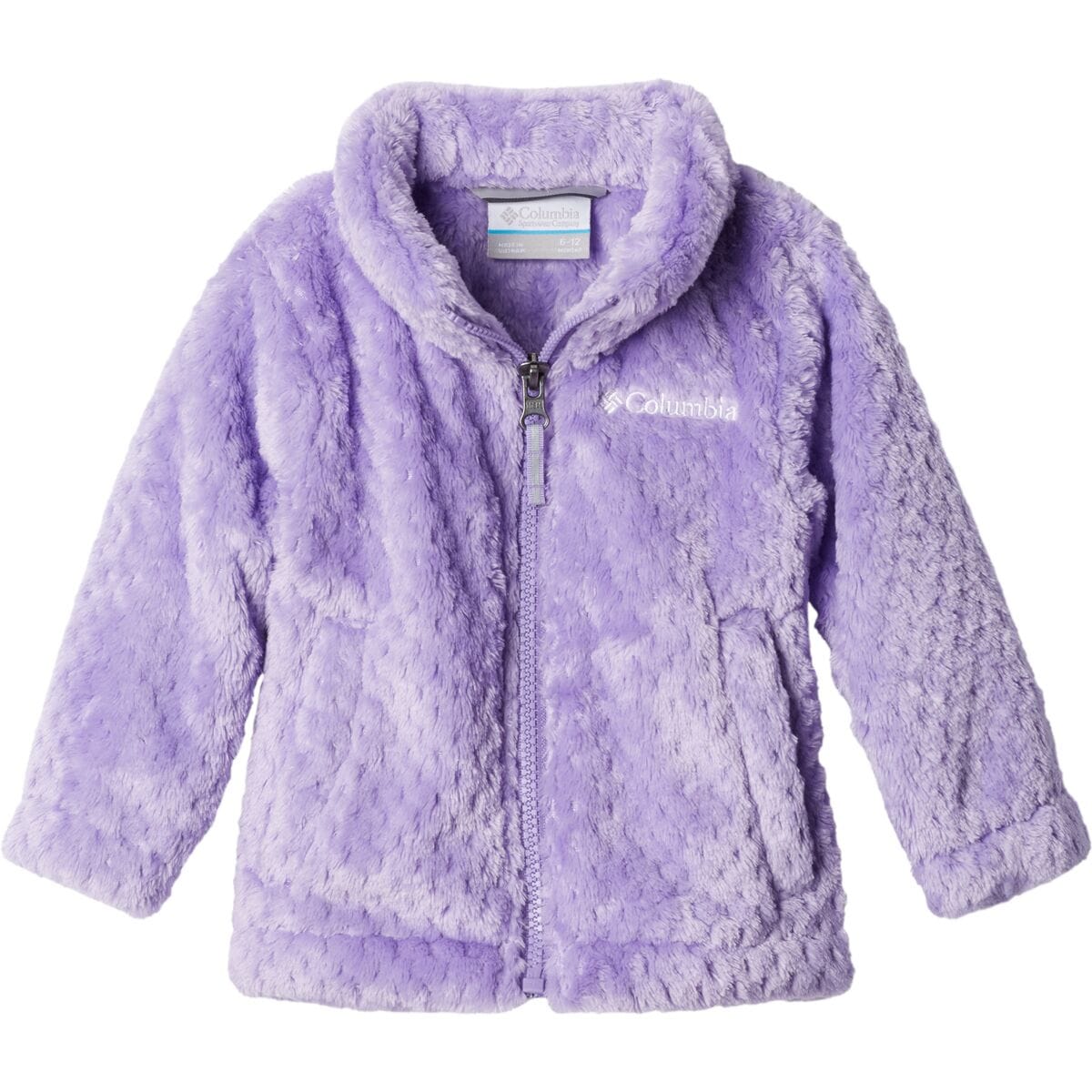 Image of Columbia Fire Side Sherpa Full-Zip Jacket - Infants' Paisley Purple, 12/18M