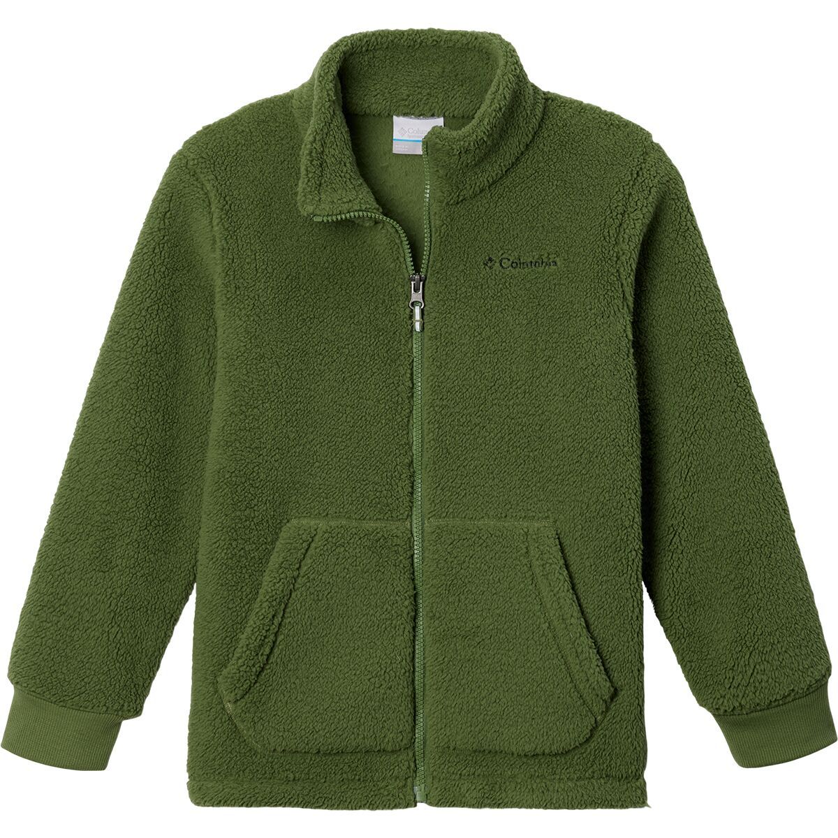 Image of Columbia Rugged Ridge Sherpa Full-Zip Fleece Jacket - Boys' Canteen, XL