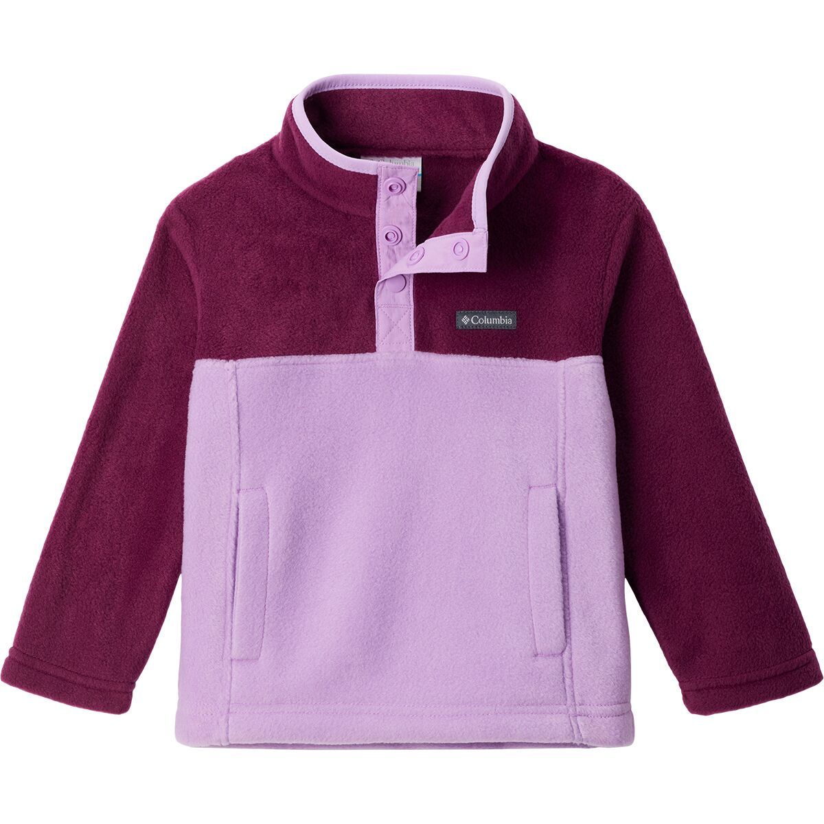 Columbia Steens Mountain 1/4-Snap Fleece Pullover - Toddlers' Gumdrop/Marionberry, 4T
