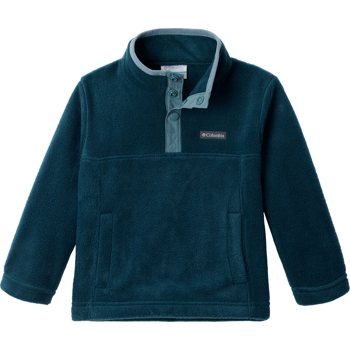 Columbia Steens Mountain 1/4-Snap Fleece Pullover - Toddlers' Night Wave/Metal, 3T