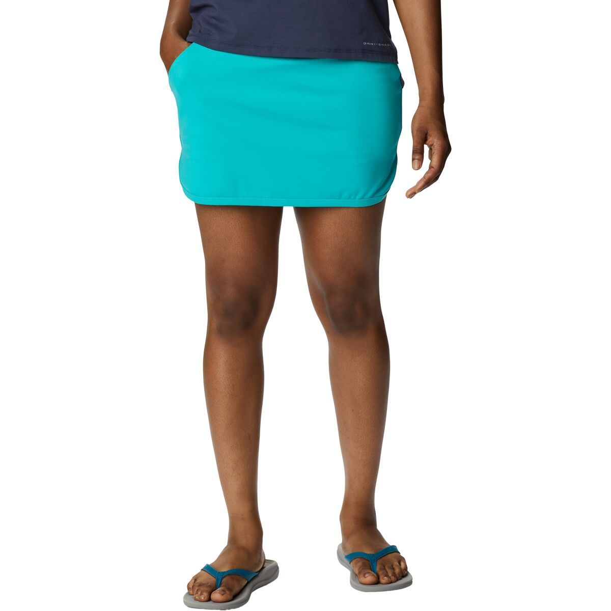 Columbia Sandy Creek Stretch Skort - Women's Bright Aqua, M