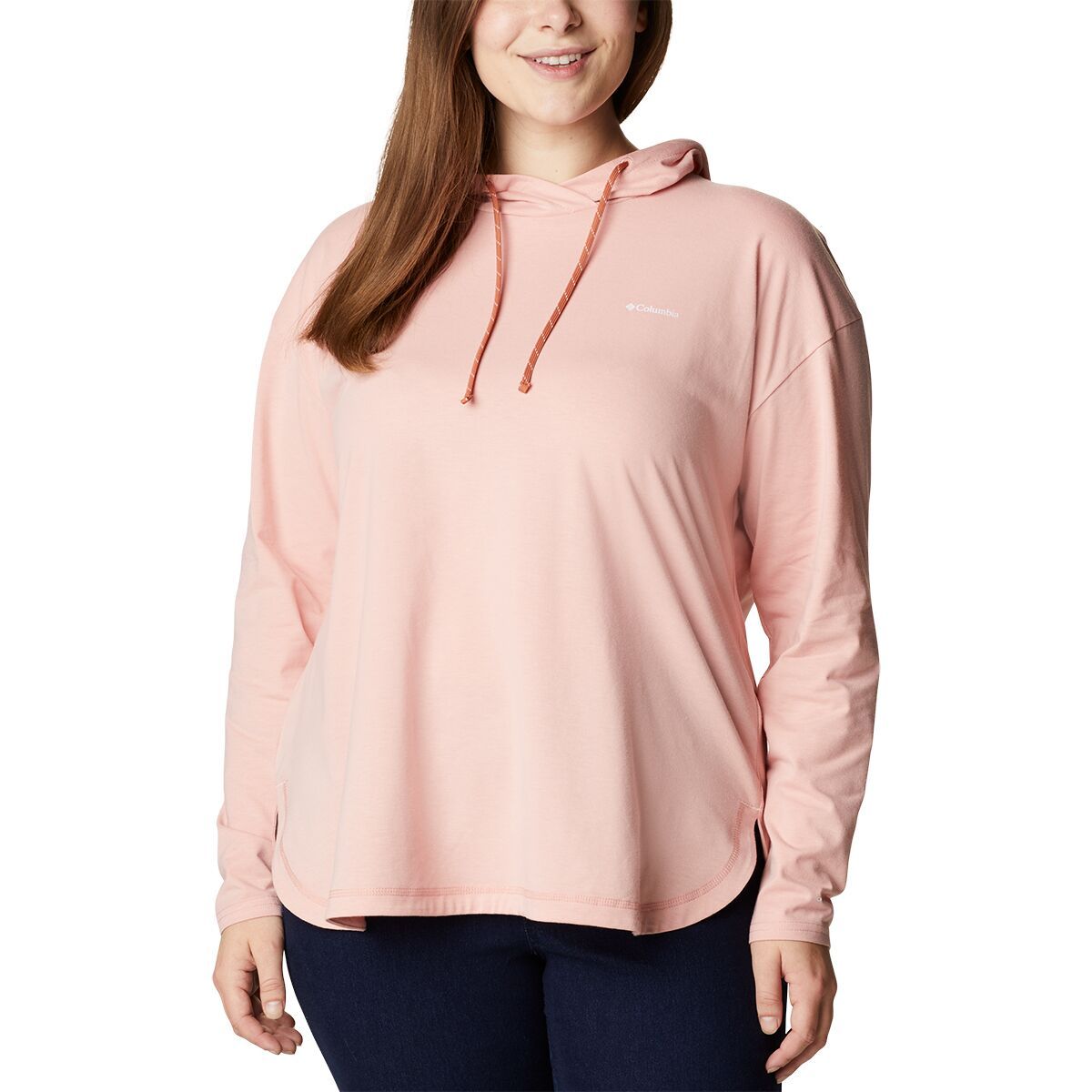 Columbia Sun Trek Hooded Pullover - Women's Faux Pink, S