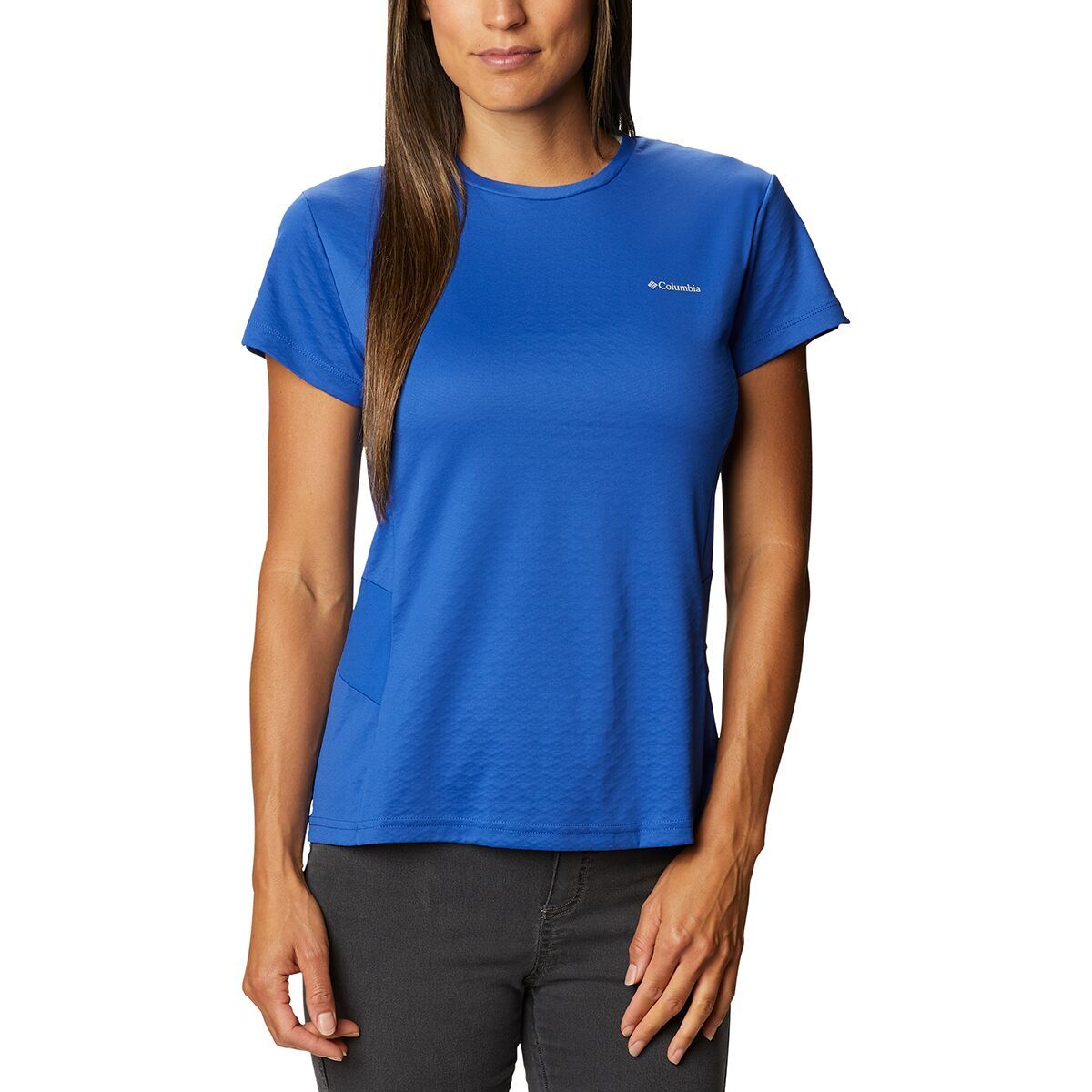 Columbia Zero Ice Cirro-Cool Short-Sleeve Shirt - Women's Lapis Blue, XS