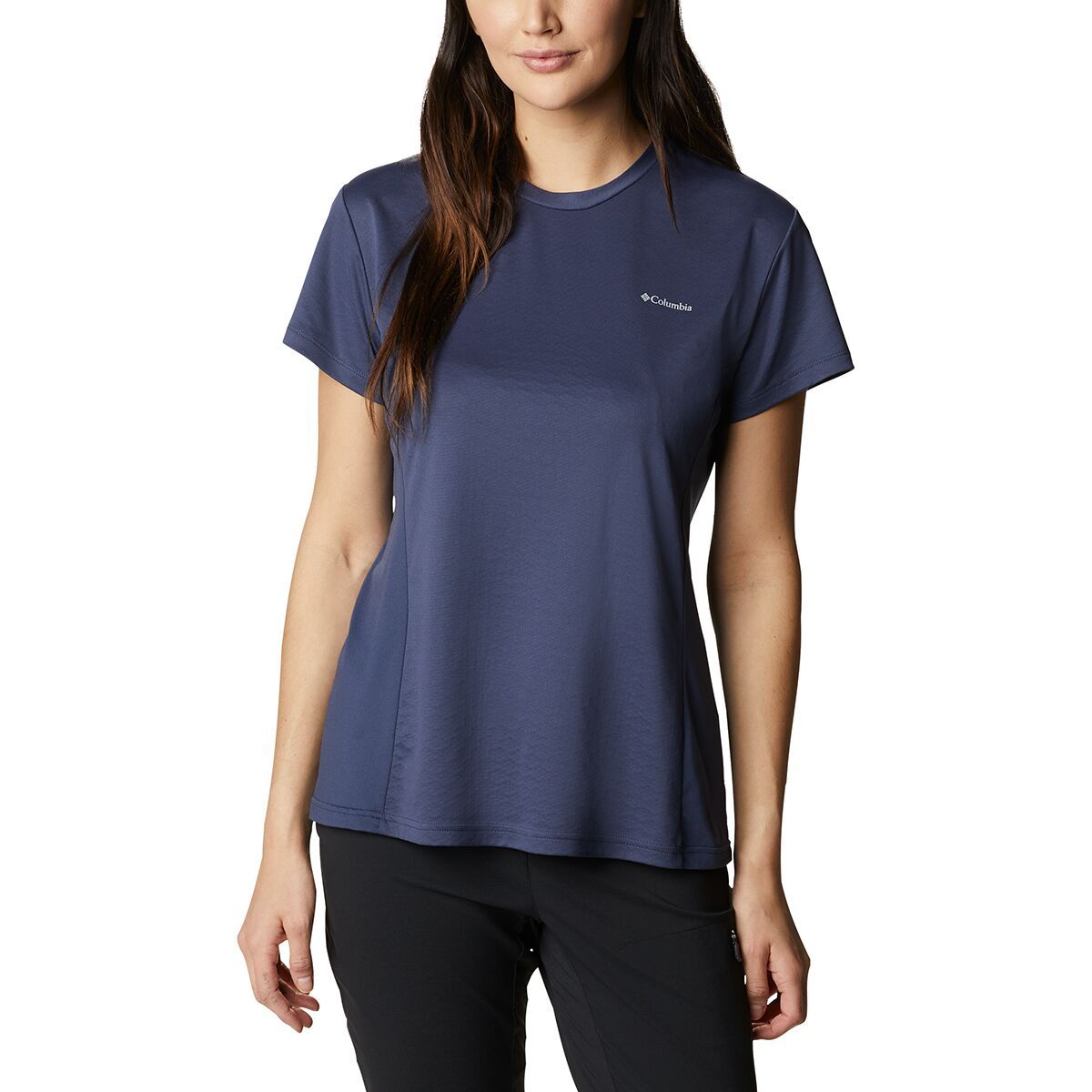 Columbia Zero Ice Cirro-Cool Short-Sleeve Shirt - Women's Nocturnal, M