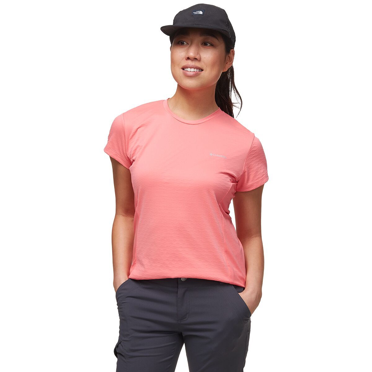 Columbia Zero Ice Cirro-Cool Short-Sleeve Shirt - Women's Salmon, M