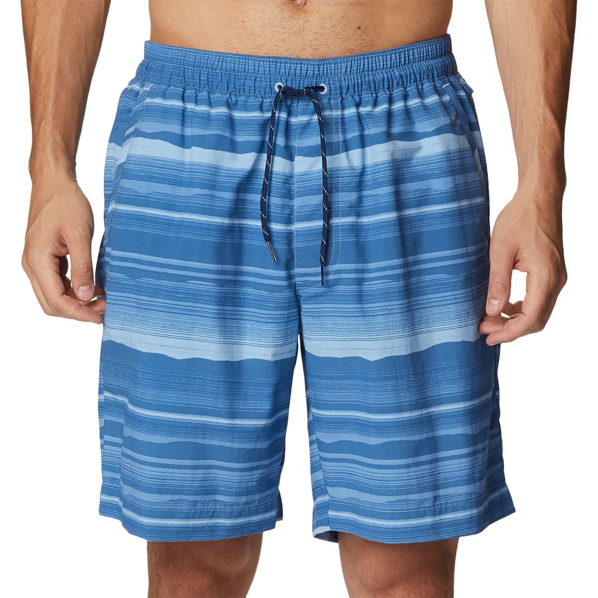 Columbia Summerdry 6in Short - Men's Jet Stream Horizons Stripe, M