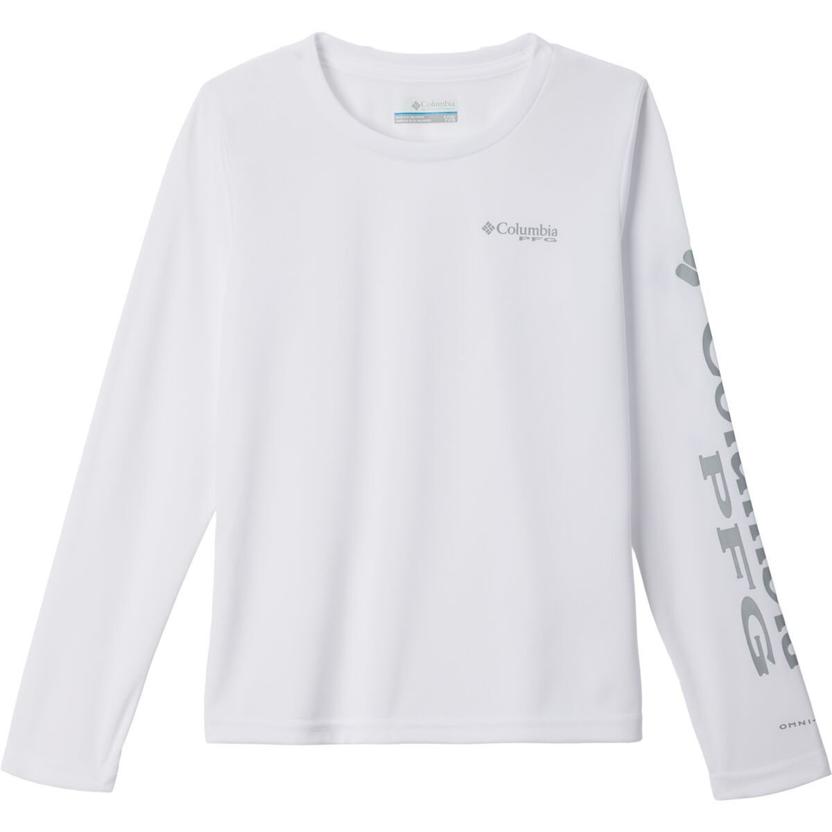 Image of Columbia Tidal Long-Sleeve T-Shirt - Girls' White, XL