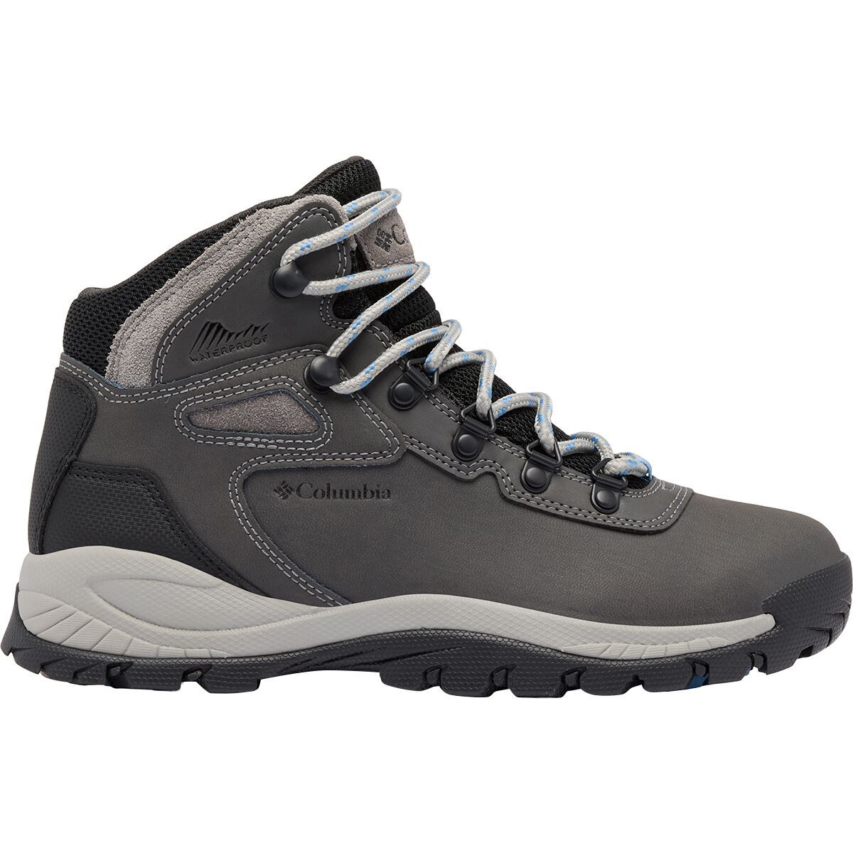 Image of Columbia Newton Ridge Plus Wide Hiking Boot - Women's Quarry/Cool Wave2, 9.0
