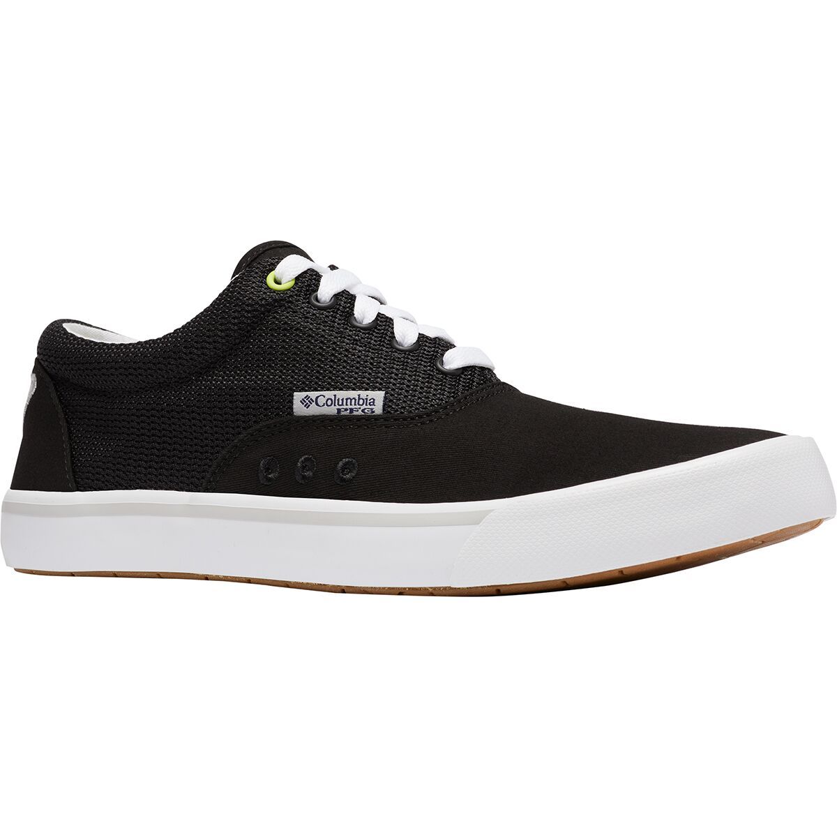 Columbia Slack Tide Lace PFG Water Shoe - Men's Black/White, 8.0