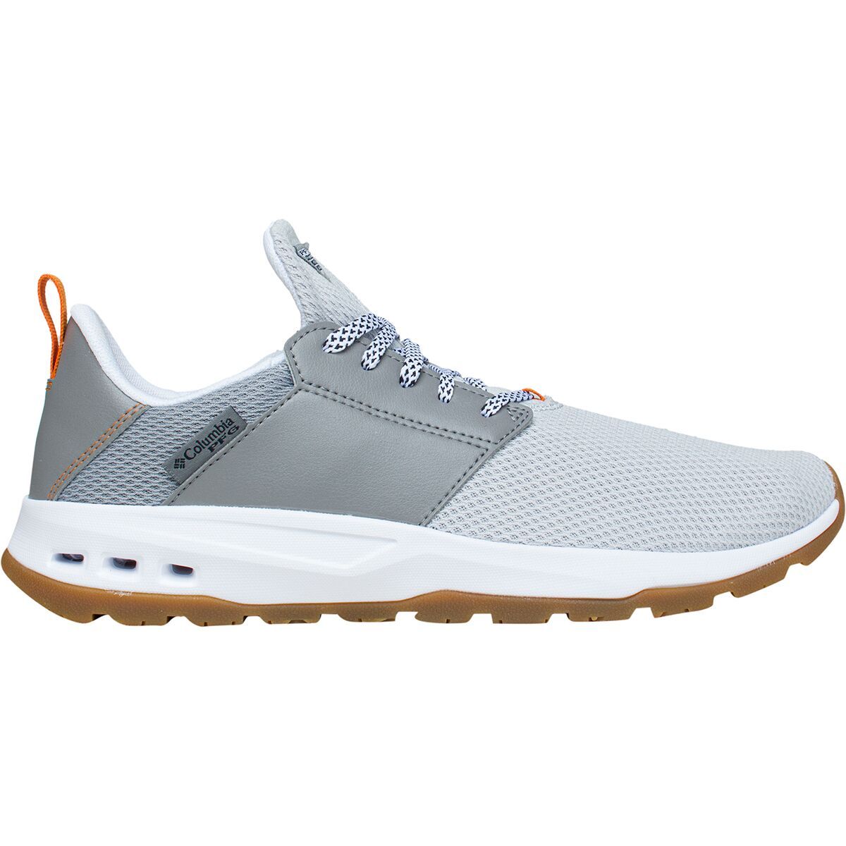 Columbia Tamiami PFG Water Shoe - Men's Slate Grey/Light Orange, 11.0