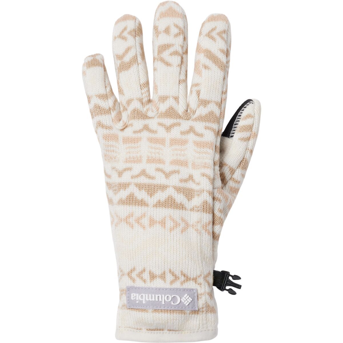 Image of Columbia Sweater Weather Glove - Women's Chalk Madras Multi, L
