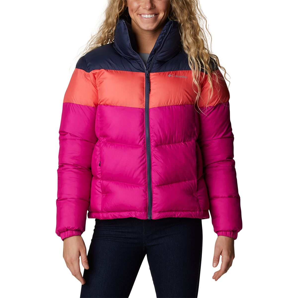 Columbia Puffect Color Blocked Jacket - Women's