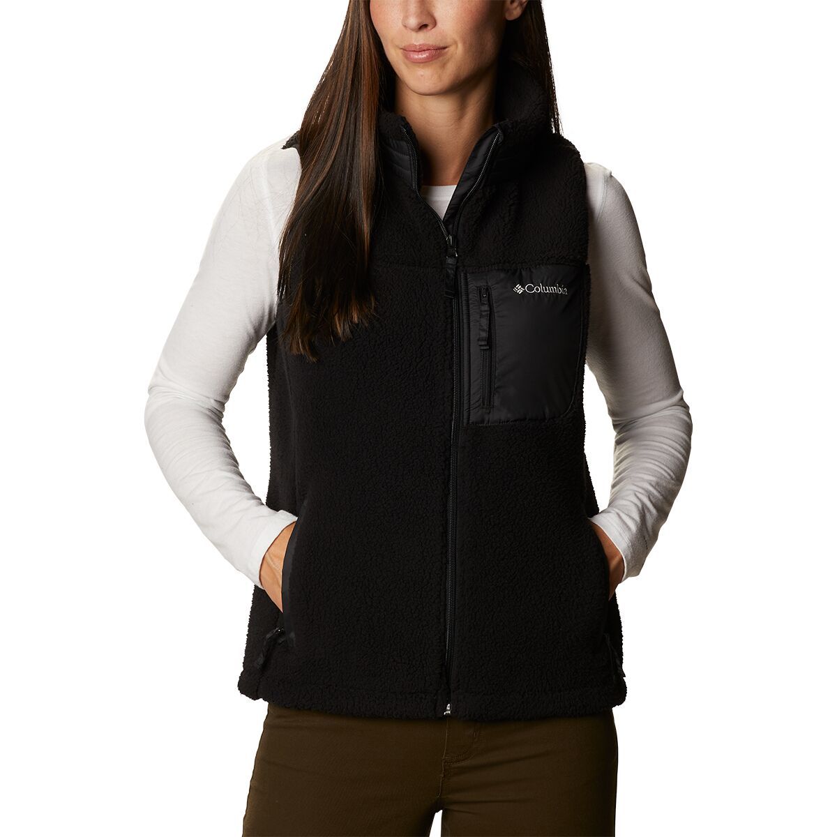 Columbia West Bend Vest - Women's Black/Black, XXL