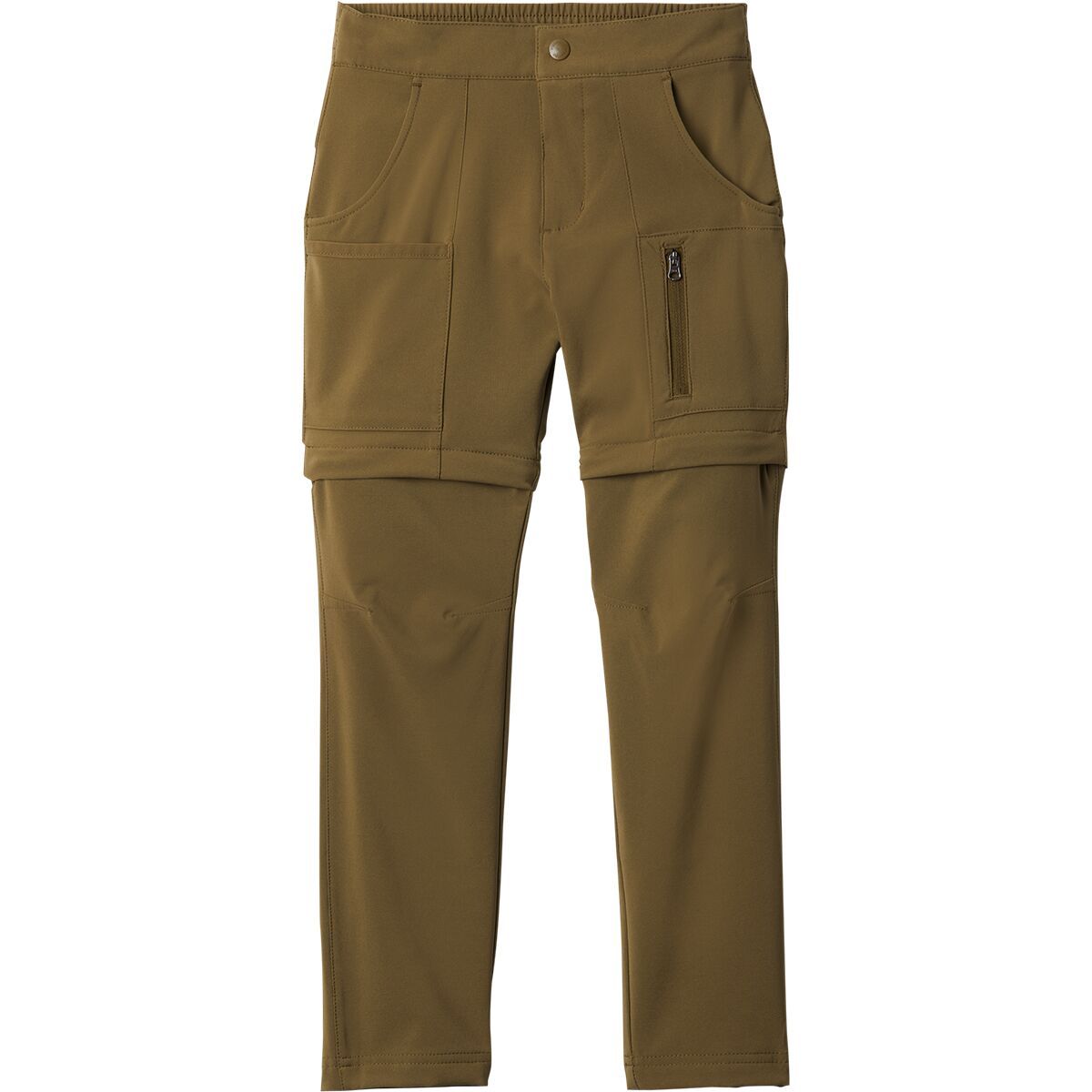 Columbia Frontrange Convertible Pant - Girls' New Olive, XL
