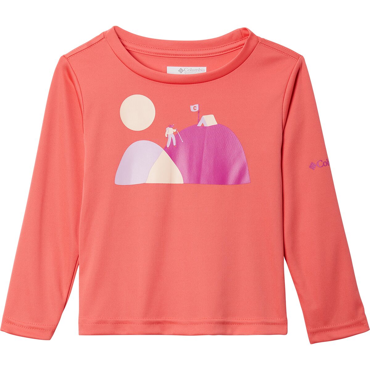 Columbia Mirror Rock Long-Sleeve Graphic T-Shirt - Toddler Girls'