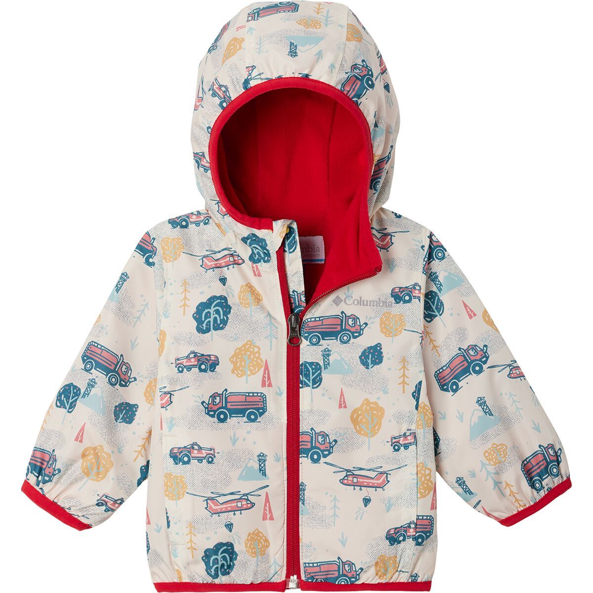 Columbia Mini Pixel Grabber II Jacket - Infants' Chalk Forestlove, 6/12M