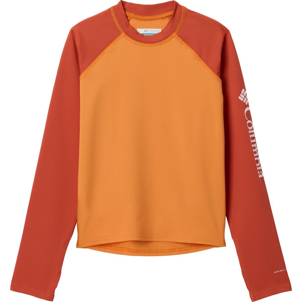 Columbia Sandy Shores Long-Sleeve Sunguard - Kids' Koi/Tuscan, L