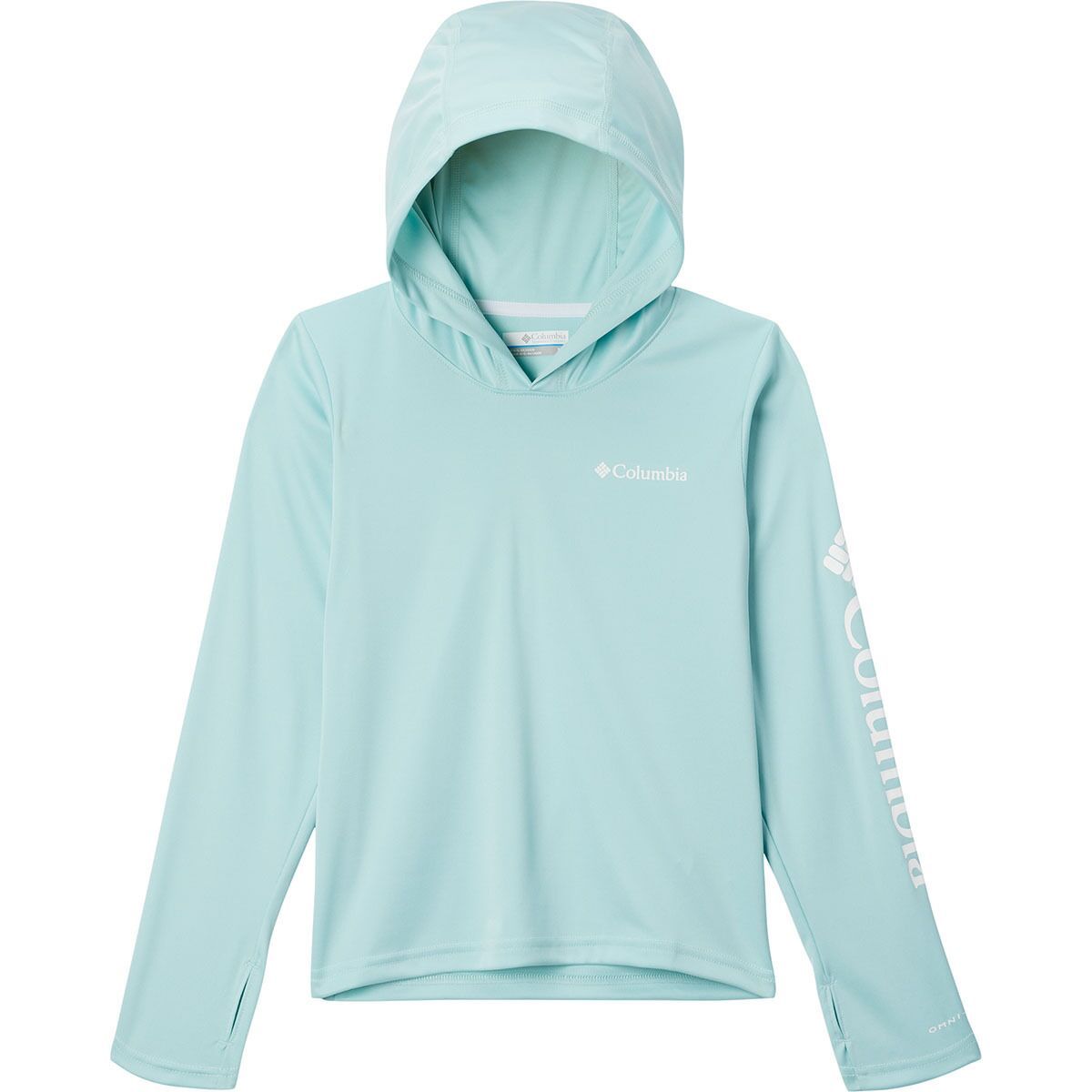 Columbia Fork Stream Hooded Shirt - Kids' Spray, M