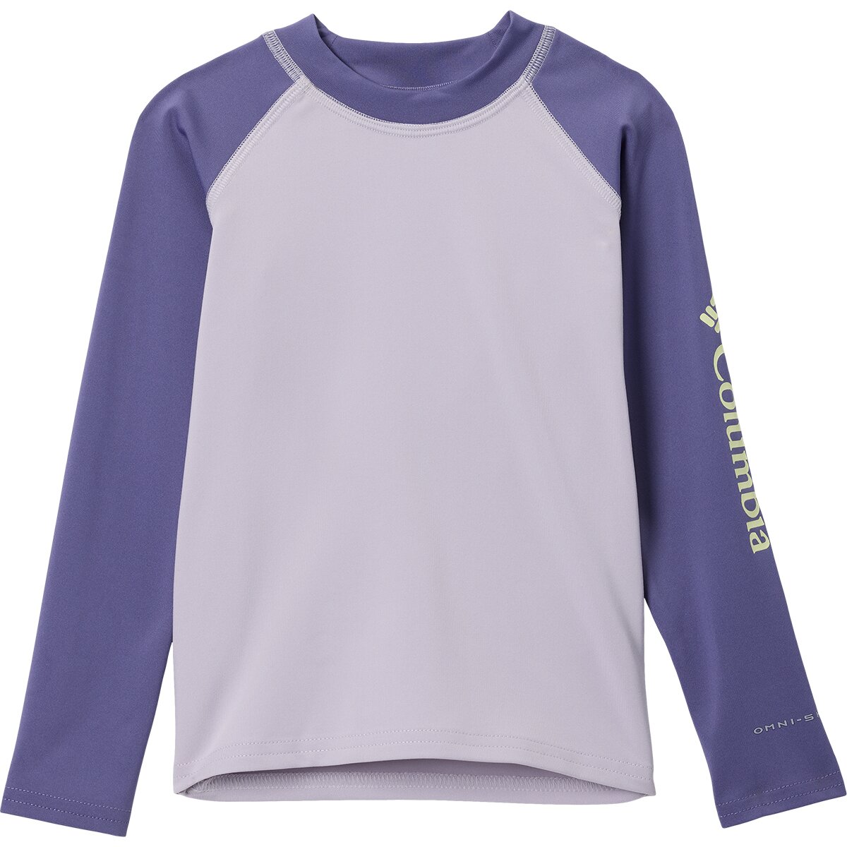 Image of Columbia Sandy Shores Long-Sleeve Sunguard - Toddlers' Lavender Pearl/Stormwatch, 4T