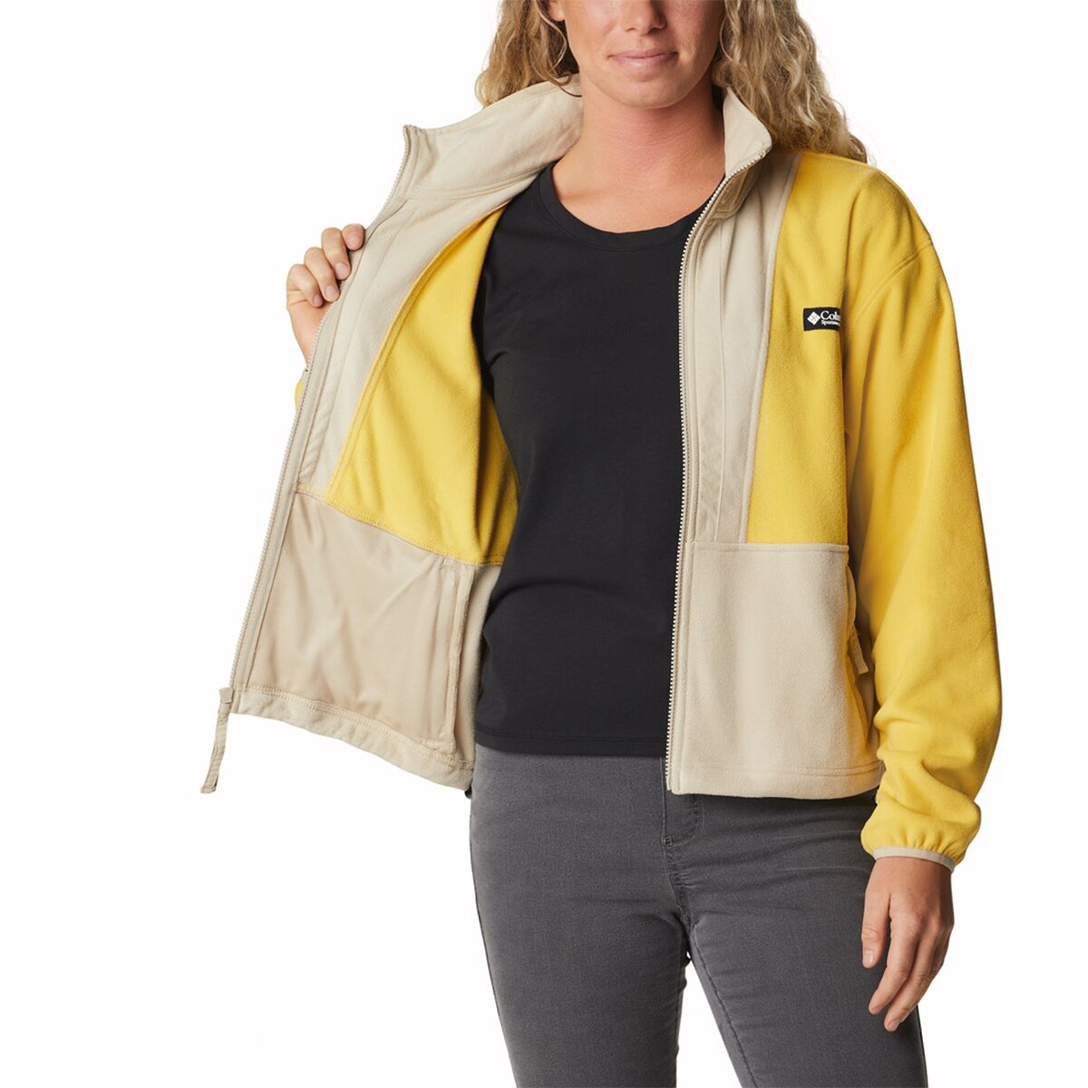 Columbia back bowl fleece womens clearance