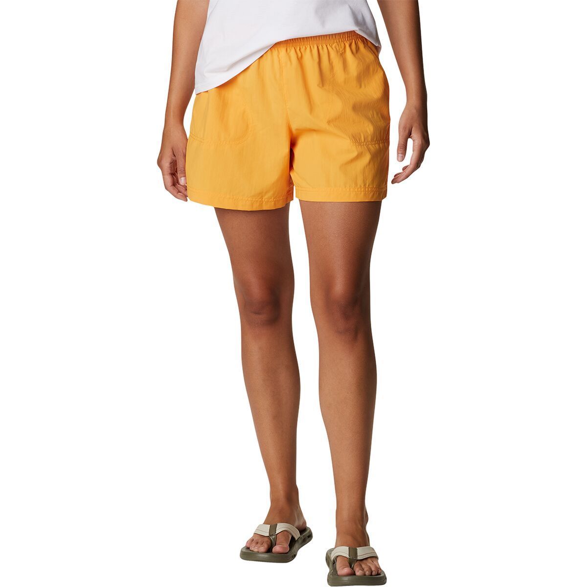 Columbia Sandy River 5in Short - Women's Mango, XXL