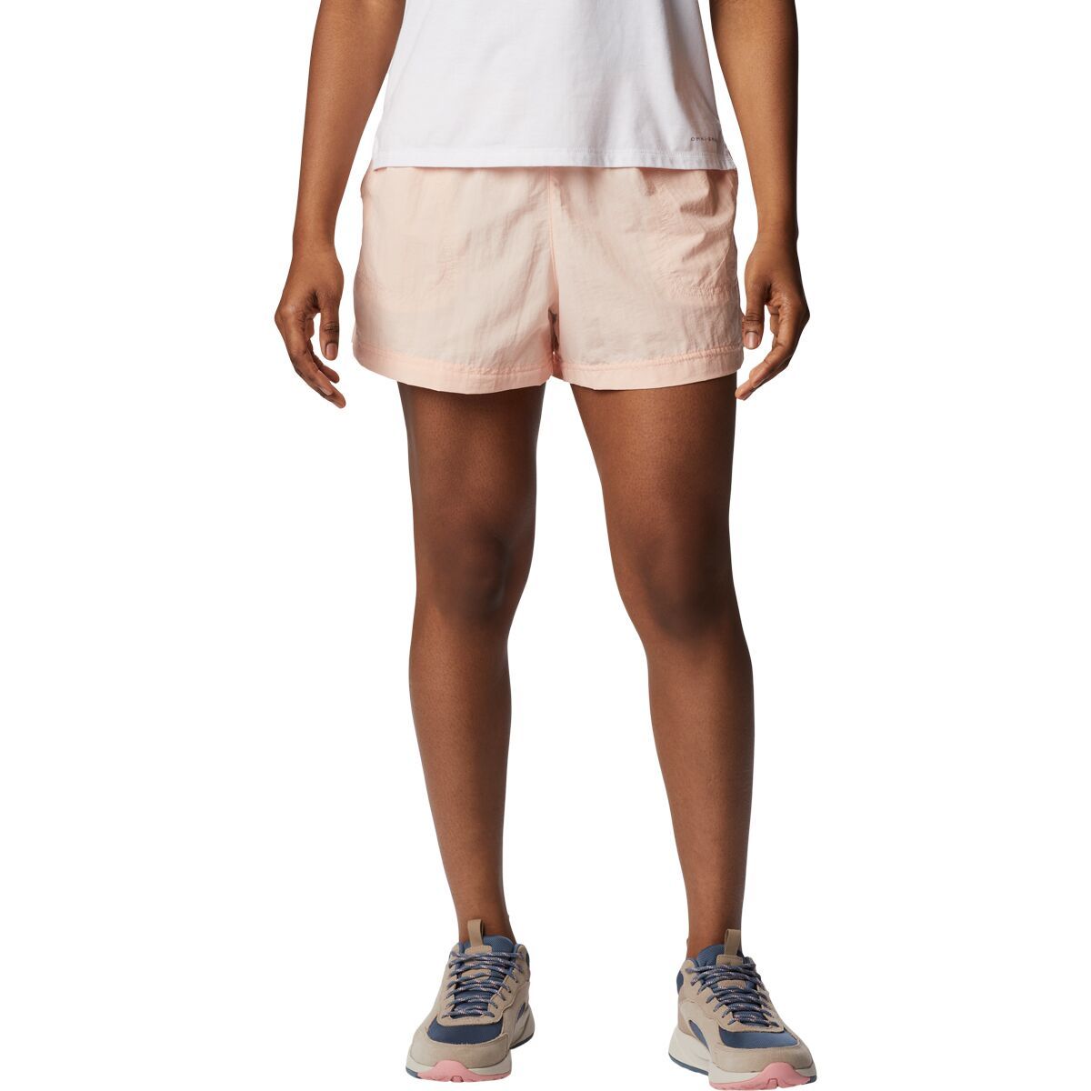 Columbia Sandy River 5in Short - Women's Peach Blossom, S