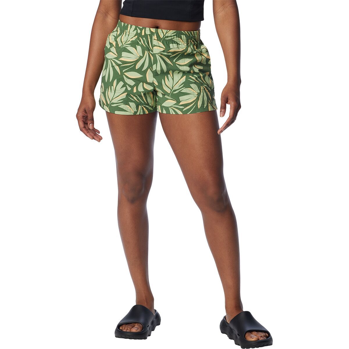 Columbia Sandy River II Printed 5in Short - Women's Canteen Areca, M