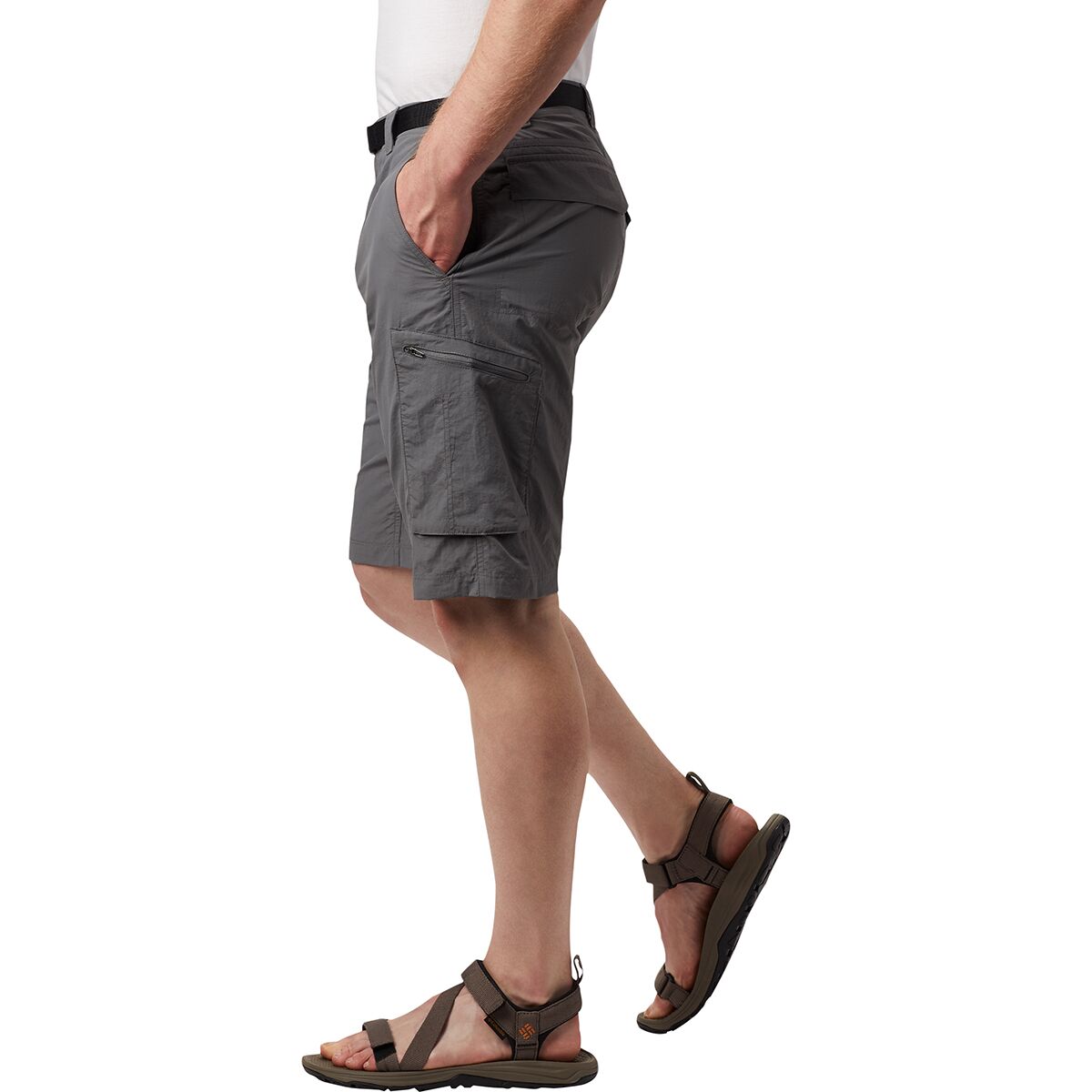 Hehiy Pantalon d'extérieur 3/4 pour homme - Séchage rapide - Nombreuses