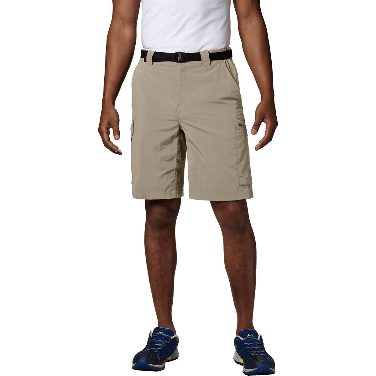 Image of Columbia Silver Ridge 12in Cargo Short - Men's Fossil, 30