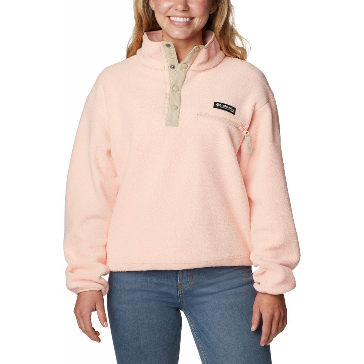 Columbia Helvetia Cropped Half Snap Pullover - Women's