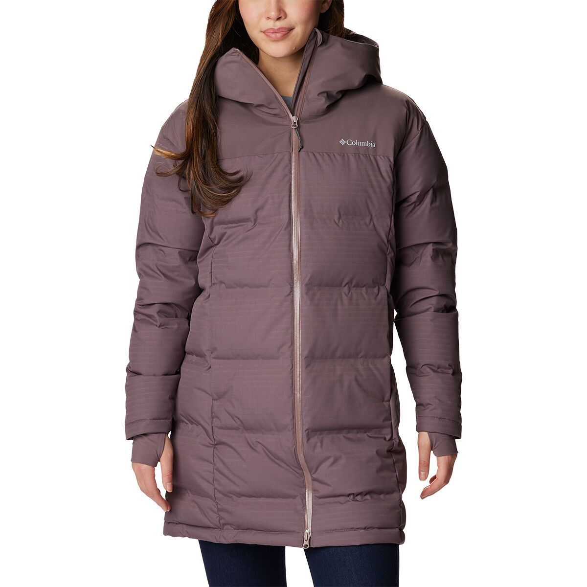 Columbia Opal Hill Mid Down Jacket - Women's Basalt, L