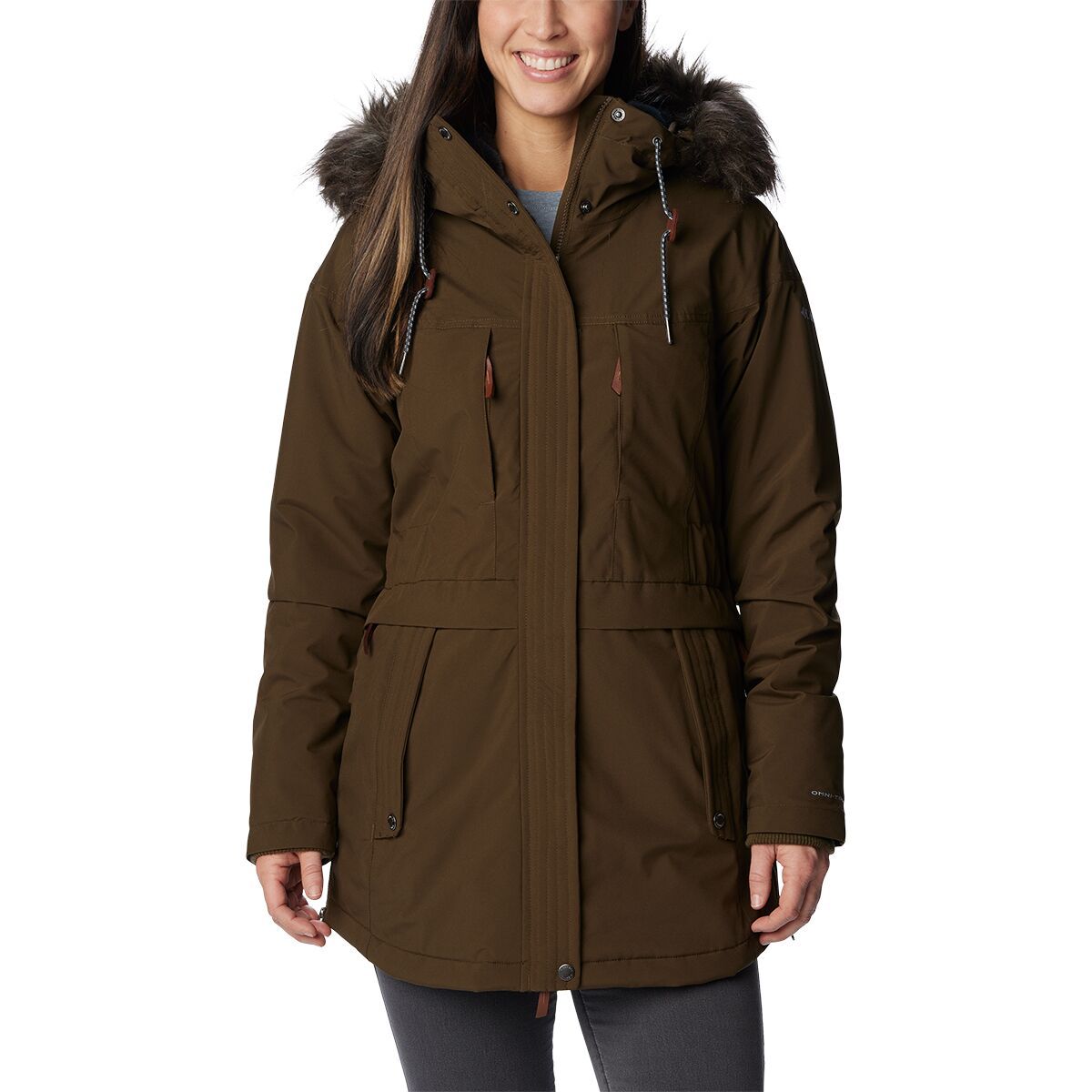 Columbia Payton Pass Insulated Jacket - Women's Olive Green, S