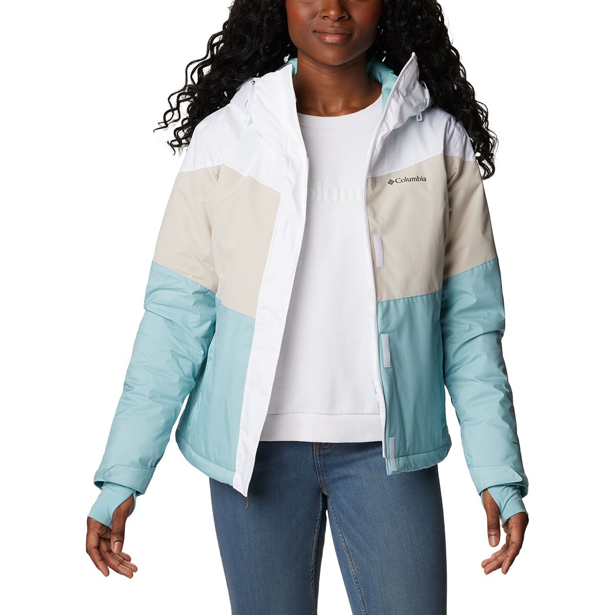 Columbia Tipton Peak IV Giacca Termica Impermeabile Donna - Con Omni-Heat E Omni-Tech, Calda E Traspirante