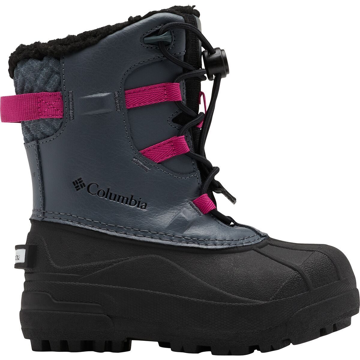 Columbia Bugaboot Celsius Boot - Little Kids' Graphite/Wild Fuchsia, 9.0