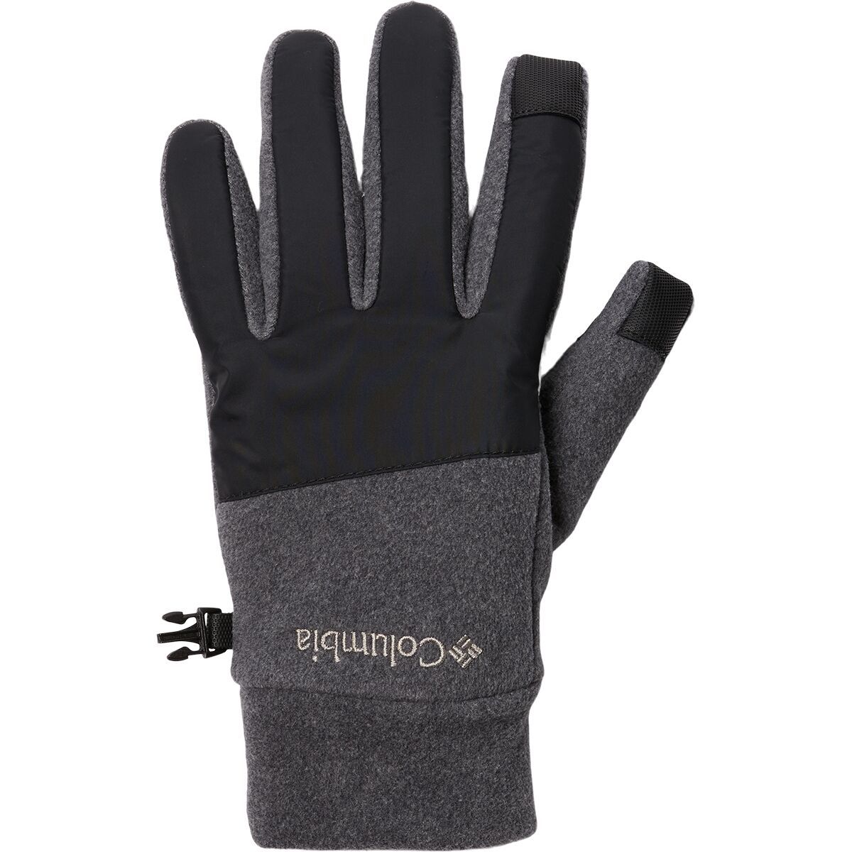 Columbia Cloudcap Fleece Glove - Men's City Grey Heather/Black, S