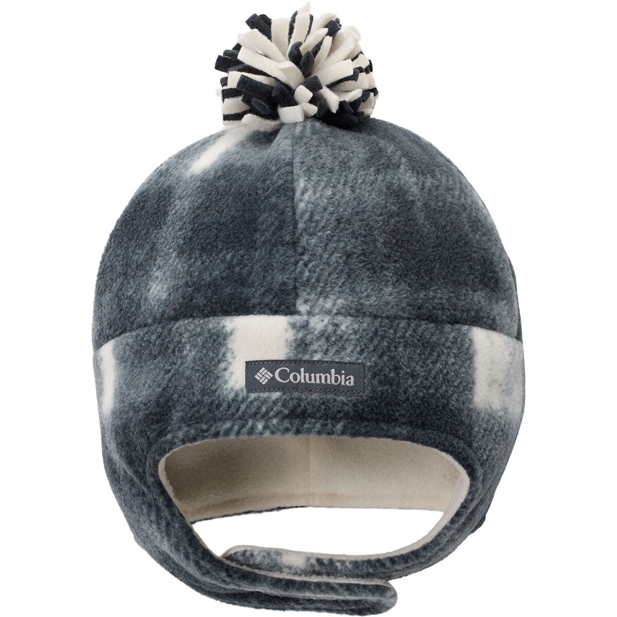 Image of Columbia Frosty Trail II Earflap Beanie - Kids' Chalk Omblur Tonal, L/XL