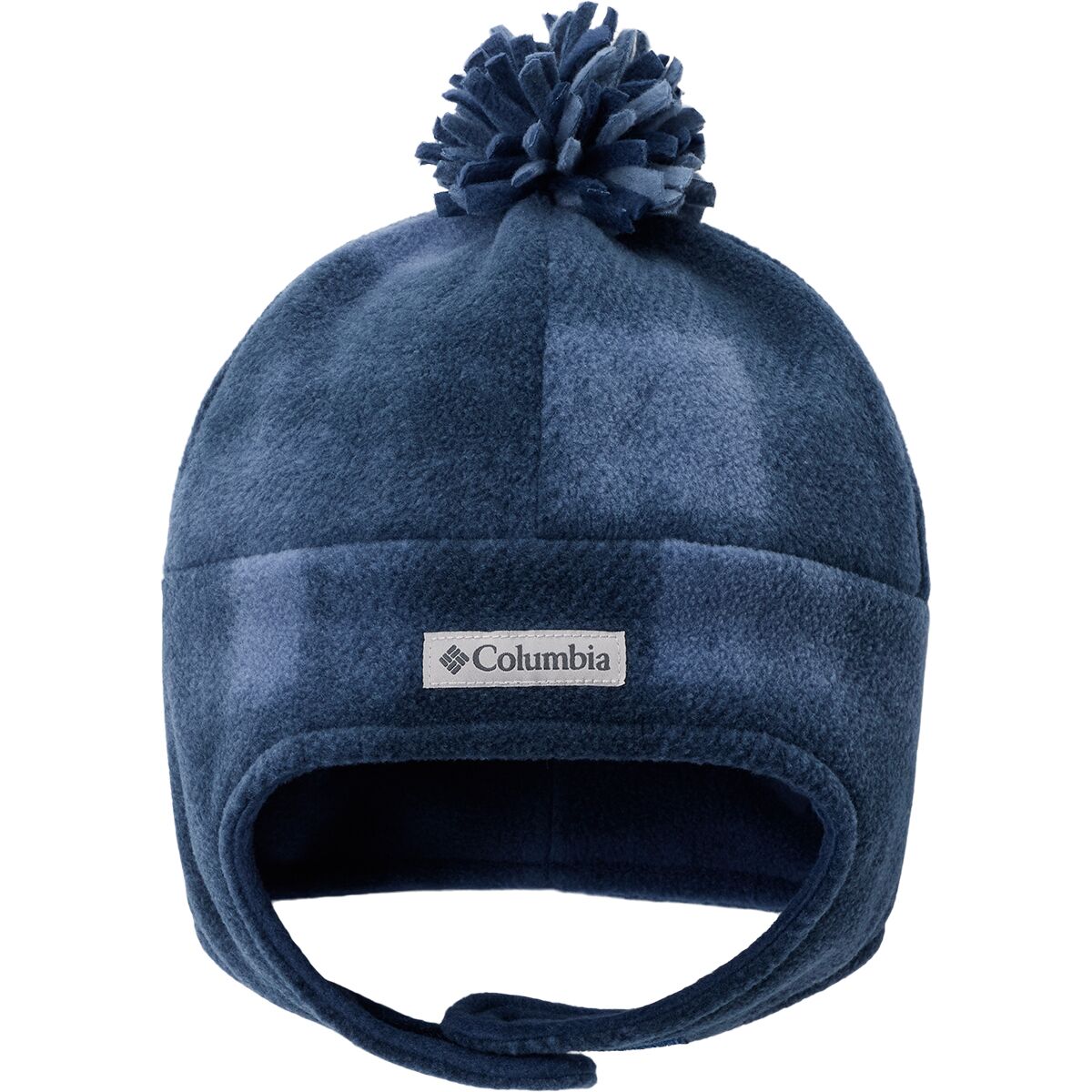 Image of Columbia Frosty Trail II Earflap Beanie - Kids' Collegiate Navy Omblur Tonal, S/M