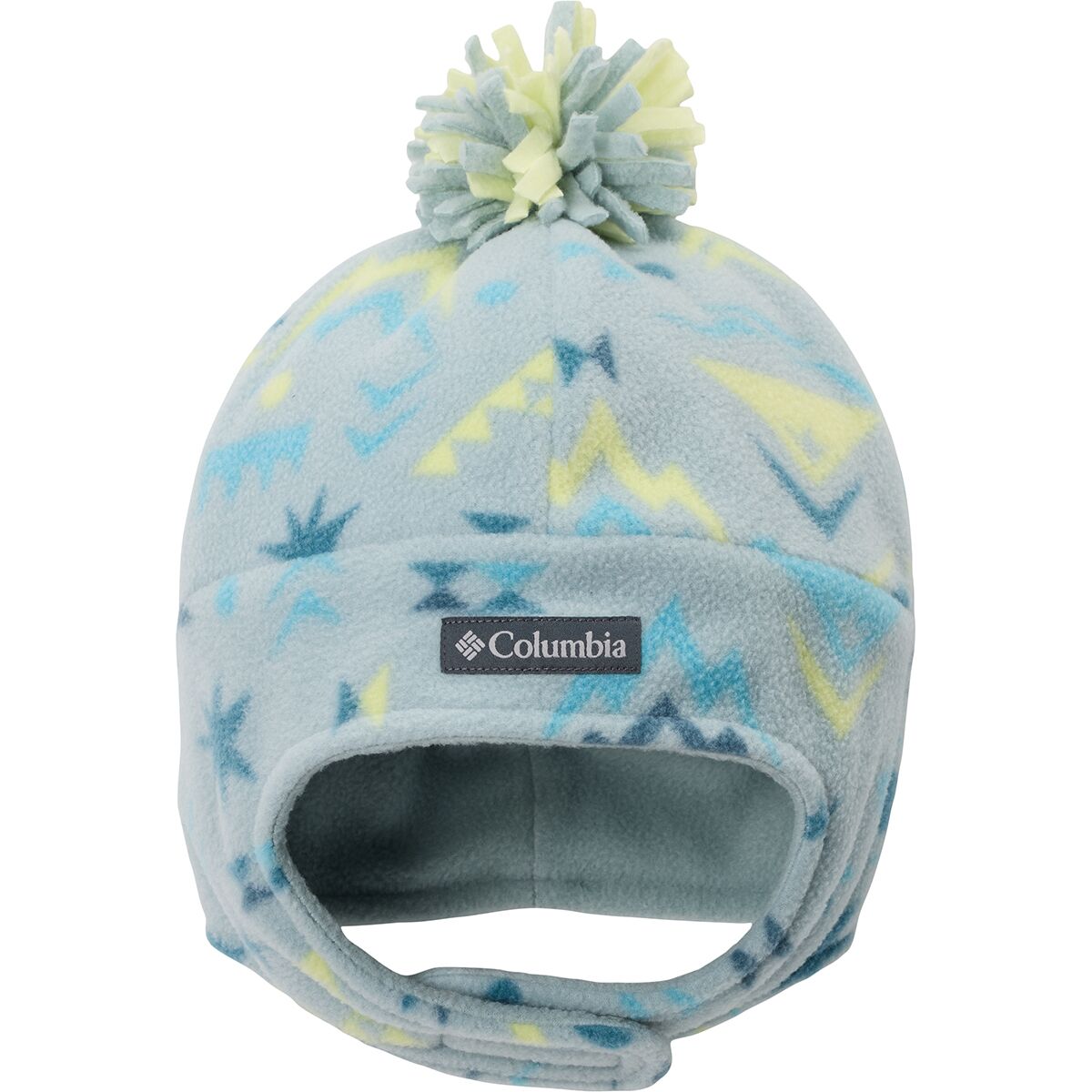 Image of Columbia Frosty Trail II Earflap Beanie - Kids' Crushed Blue Peaked, S/M