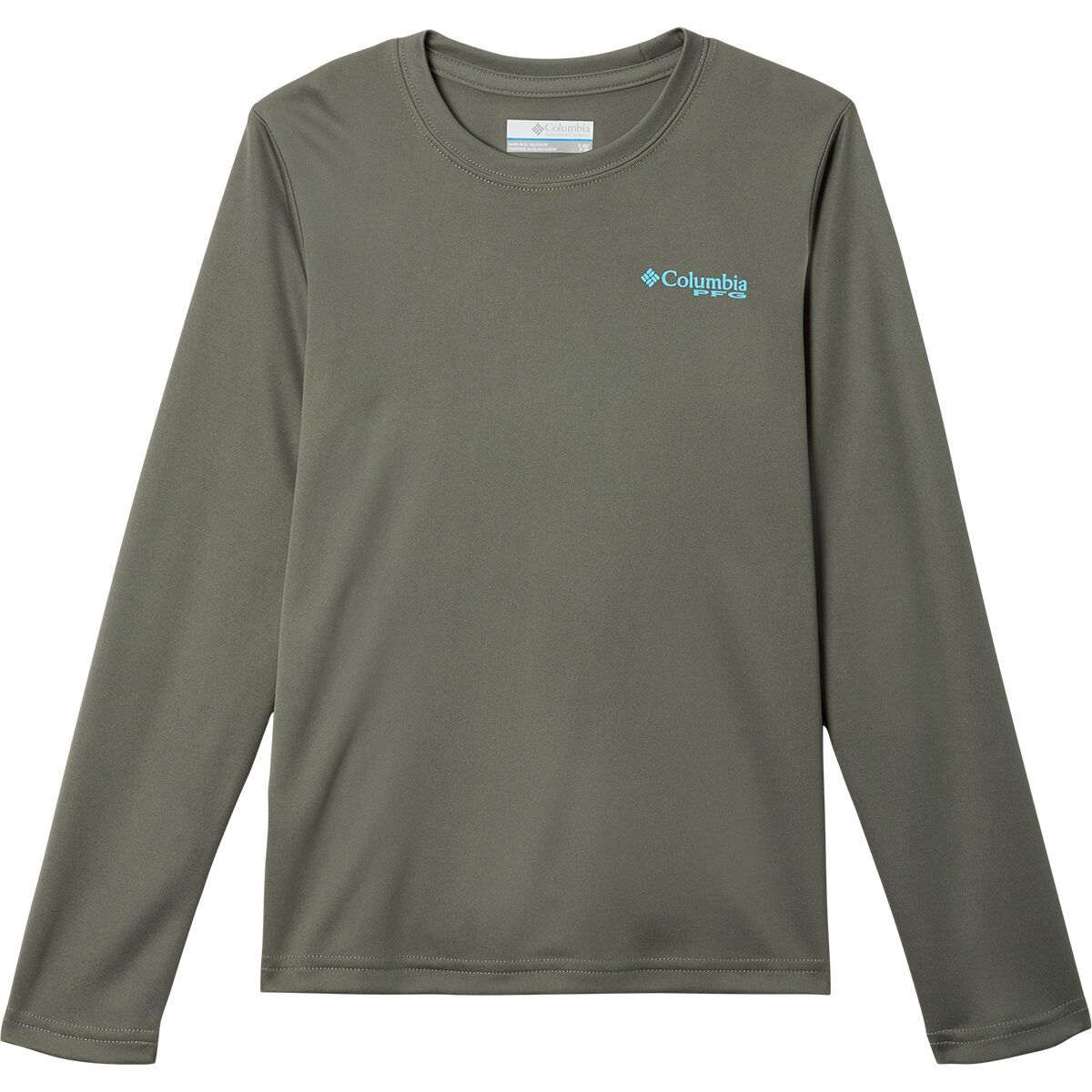 Columbia Terminal Tackle PFG Fish Flag Long-Sleeve Shirt - Boys' Cypress/Key West Bass Lures, S