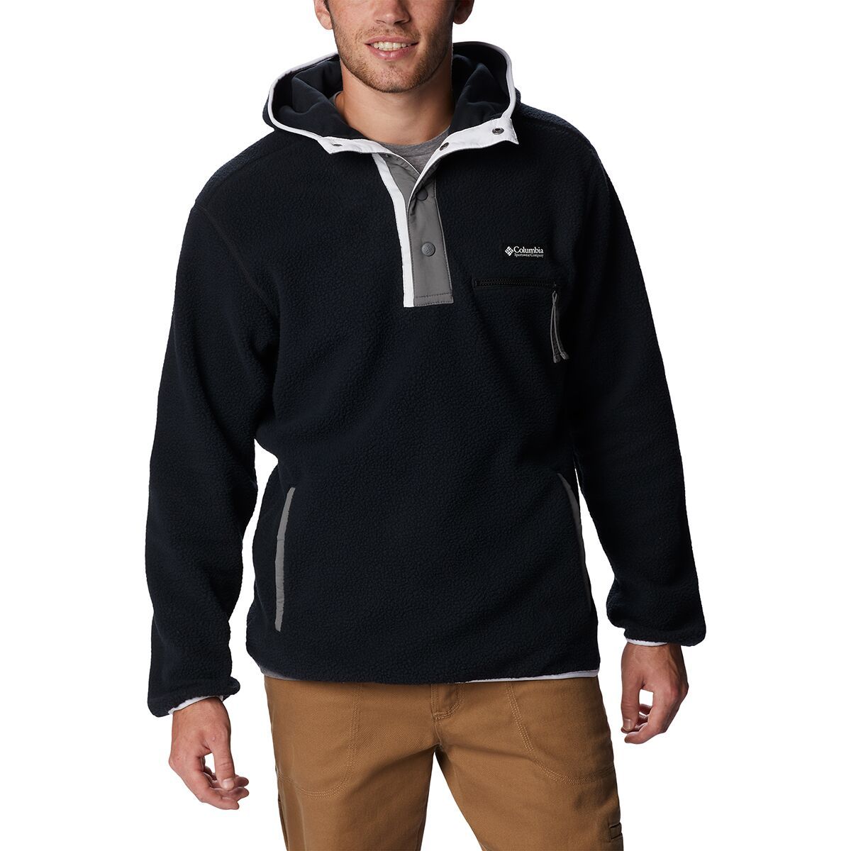 Columbia Helvetia Hoodie - Men's Black, S