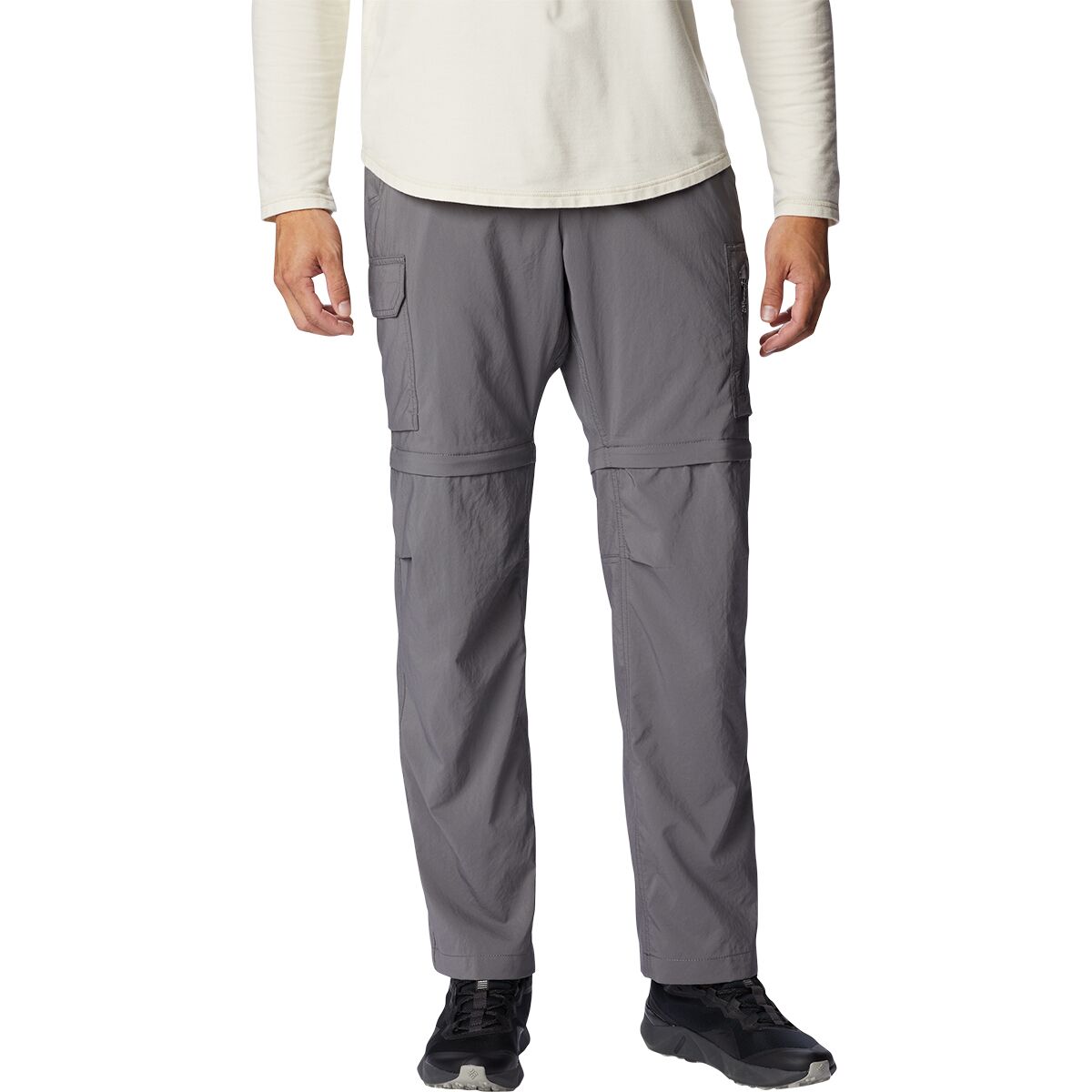 Image of Columbia Silver Ridge Utility Convertible Pant - Men's City Grey, 36x32