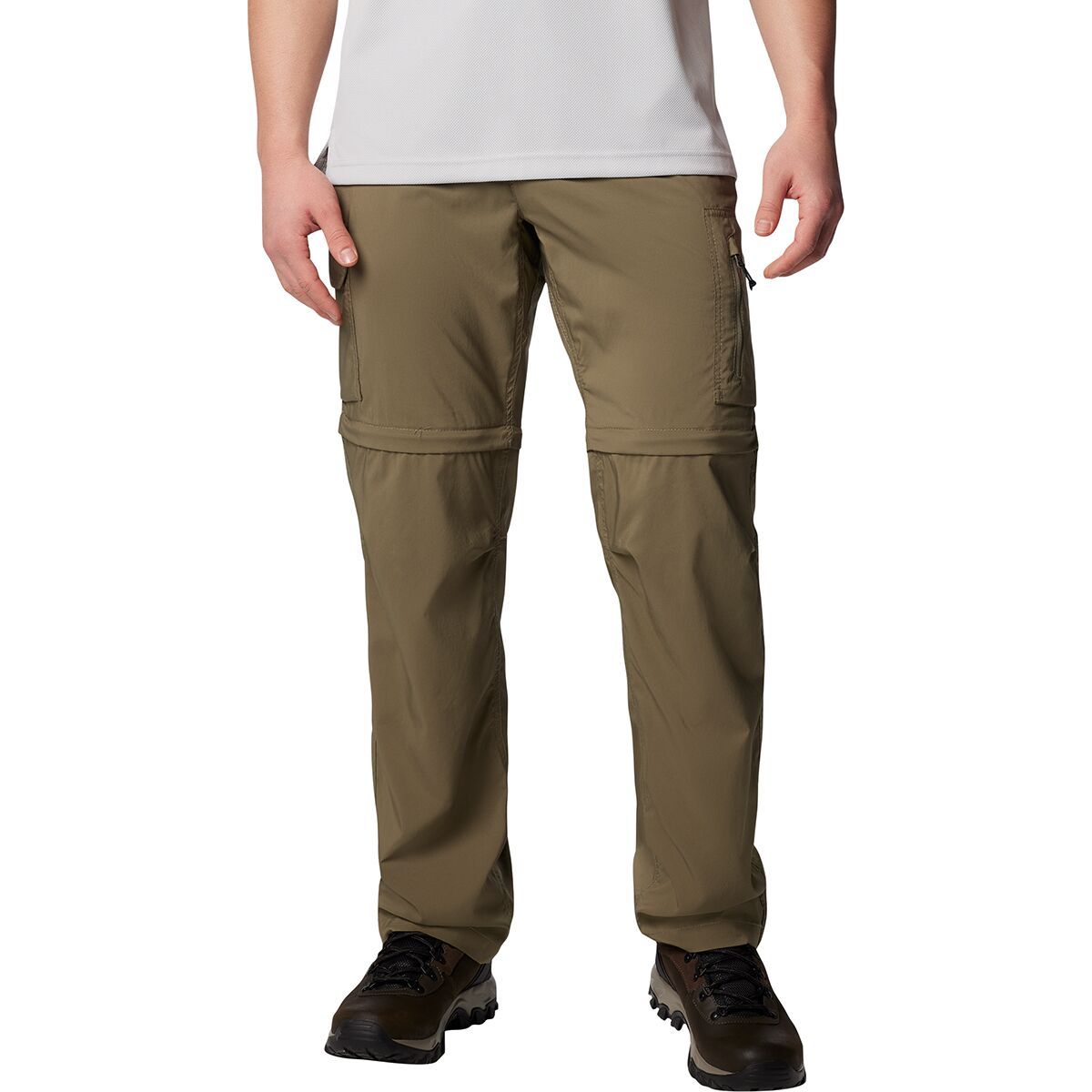 Columbia Silver Ridge Utility Convertible Pant - Men's Stone Green, 36x34