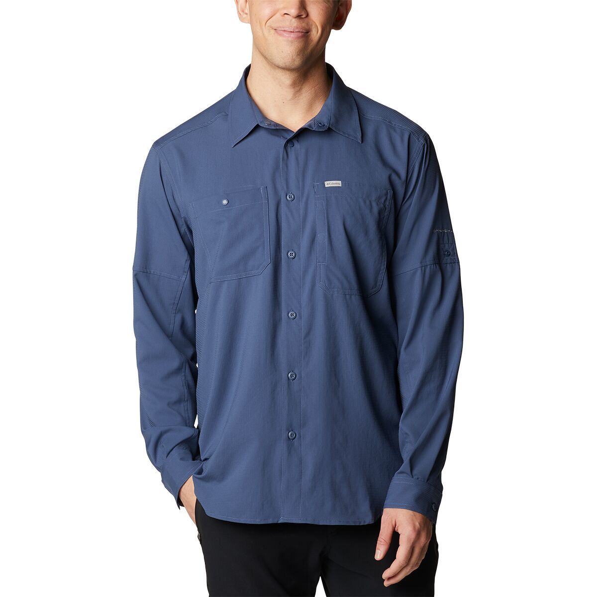 Columbia Silver Ridge Utility Lite Long-Sleeve Shirt - Men's Dark Mountain, L