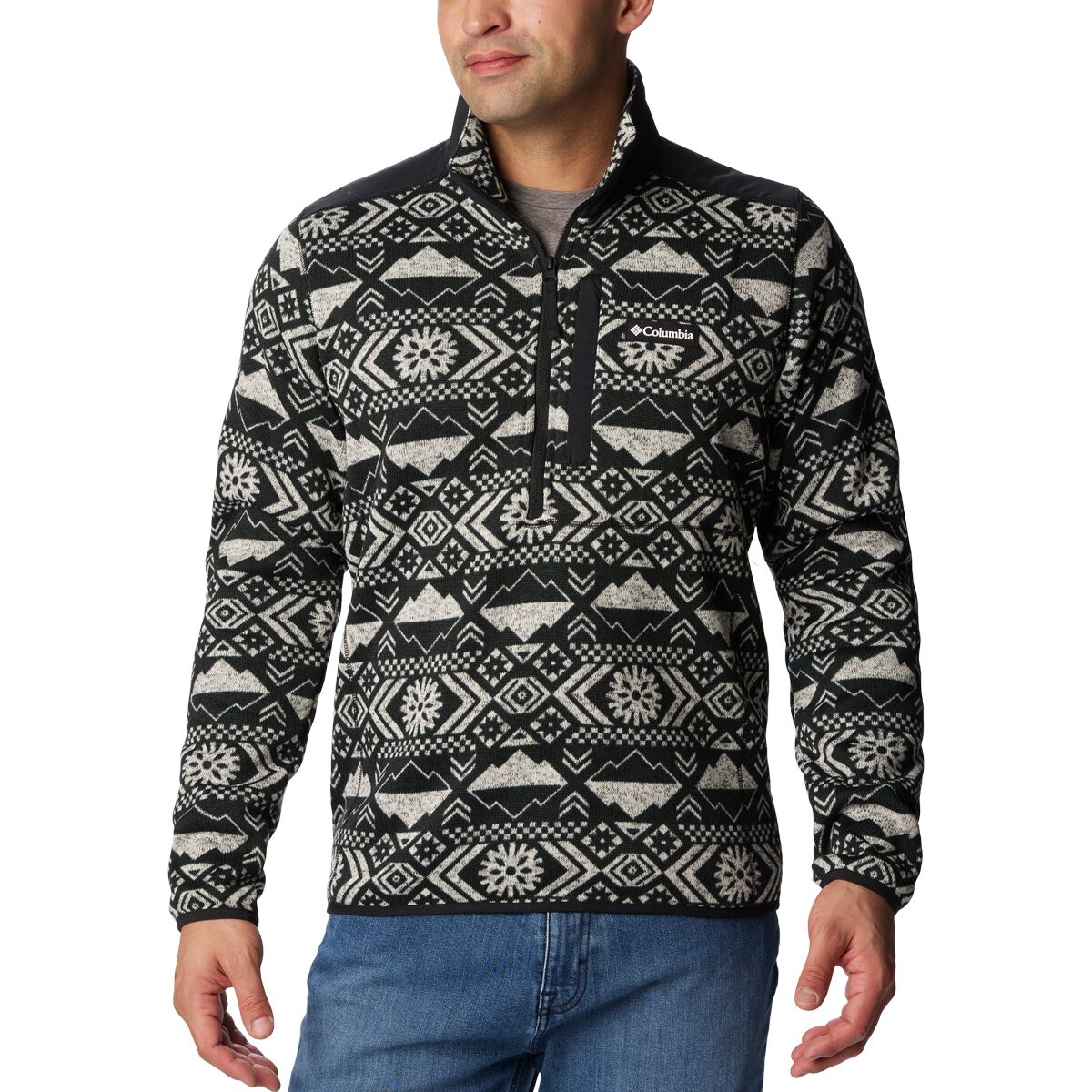 Columbia Sweater Weather II Printed 1/2-Zip Fleece - Men's