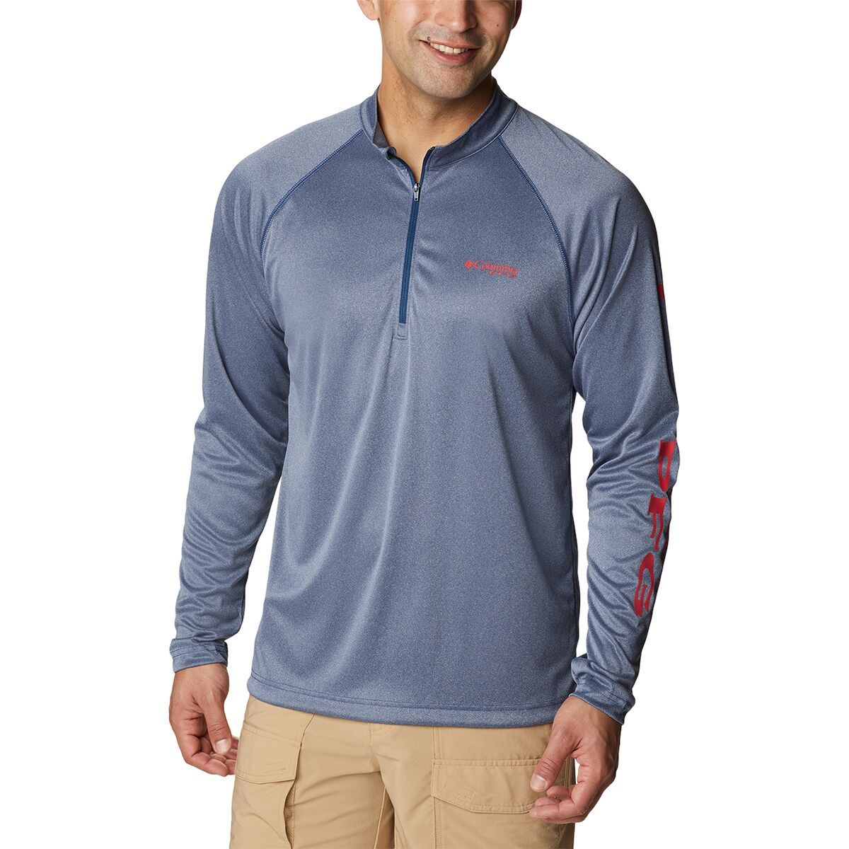 Columbia Terminal Tackle Heather 1/4-Zip Shirt - Men's - Clothing